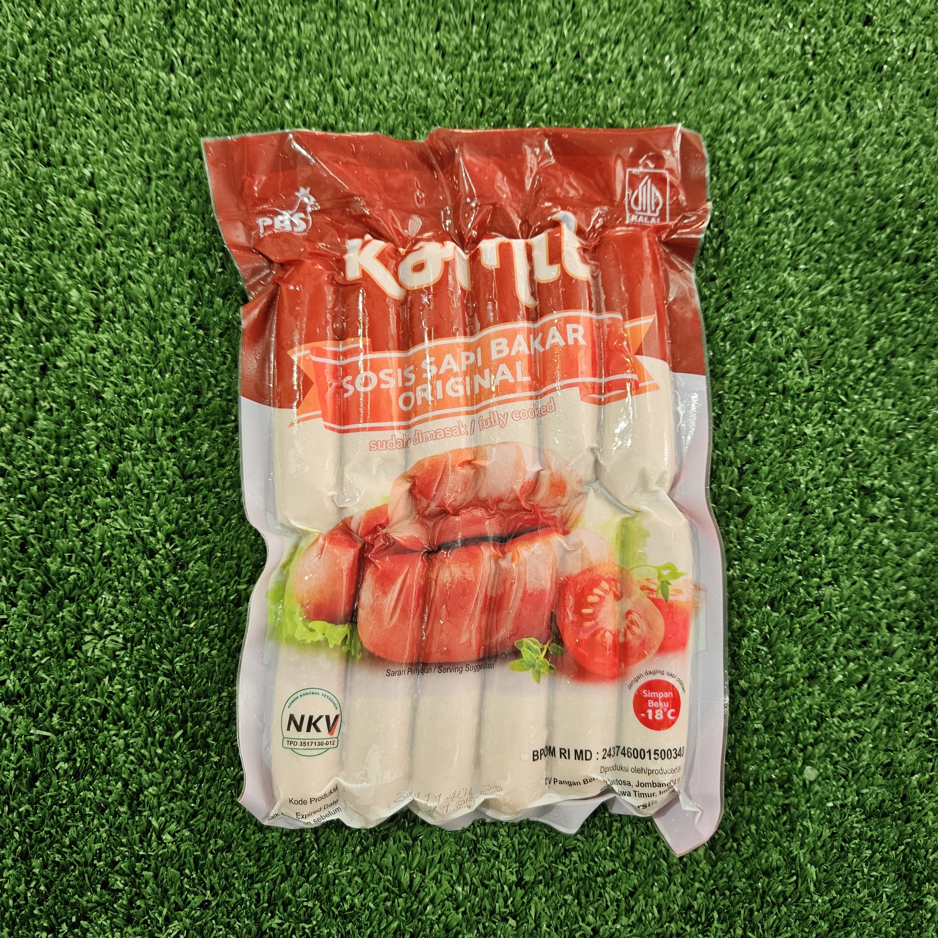 Kamil sosis sapi bakar 