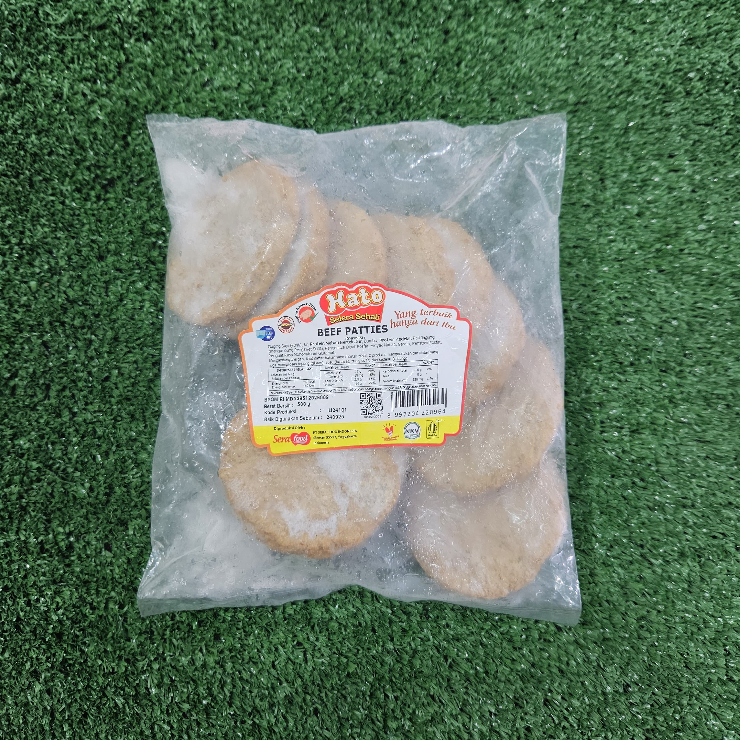 Hato beef patties
