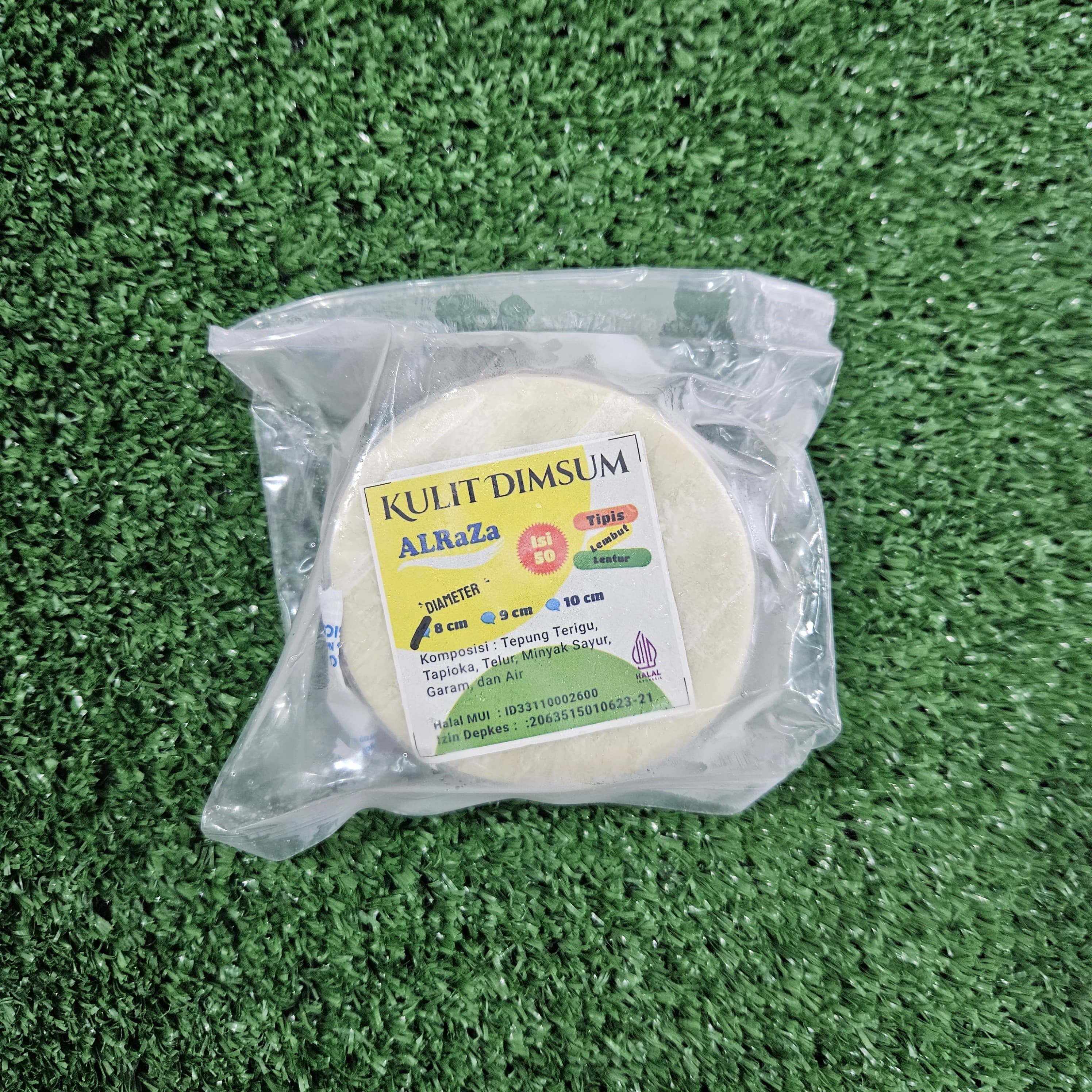Kulit dimsum alraza 8cm 
