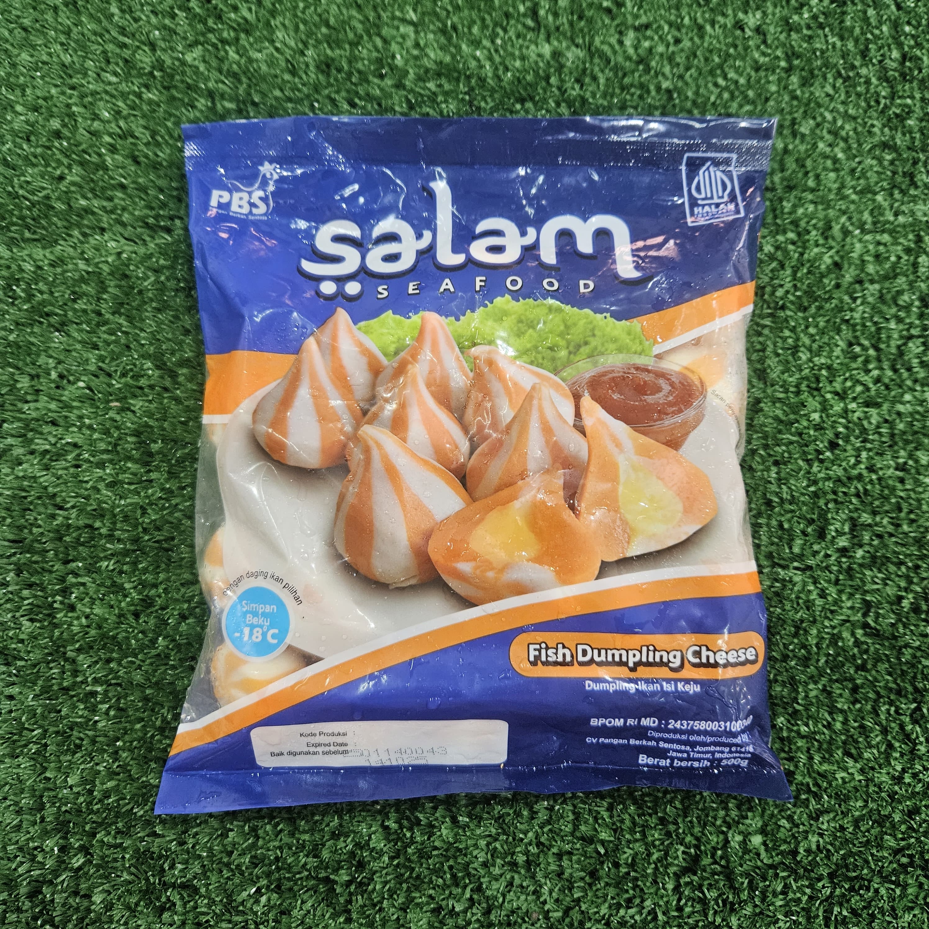 Salam seafood dumpling cheese 