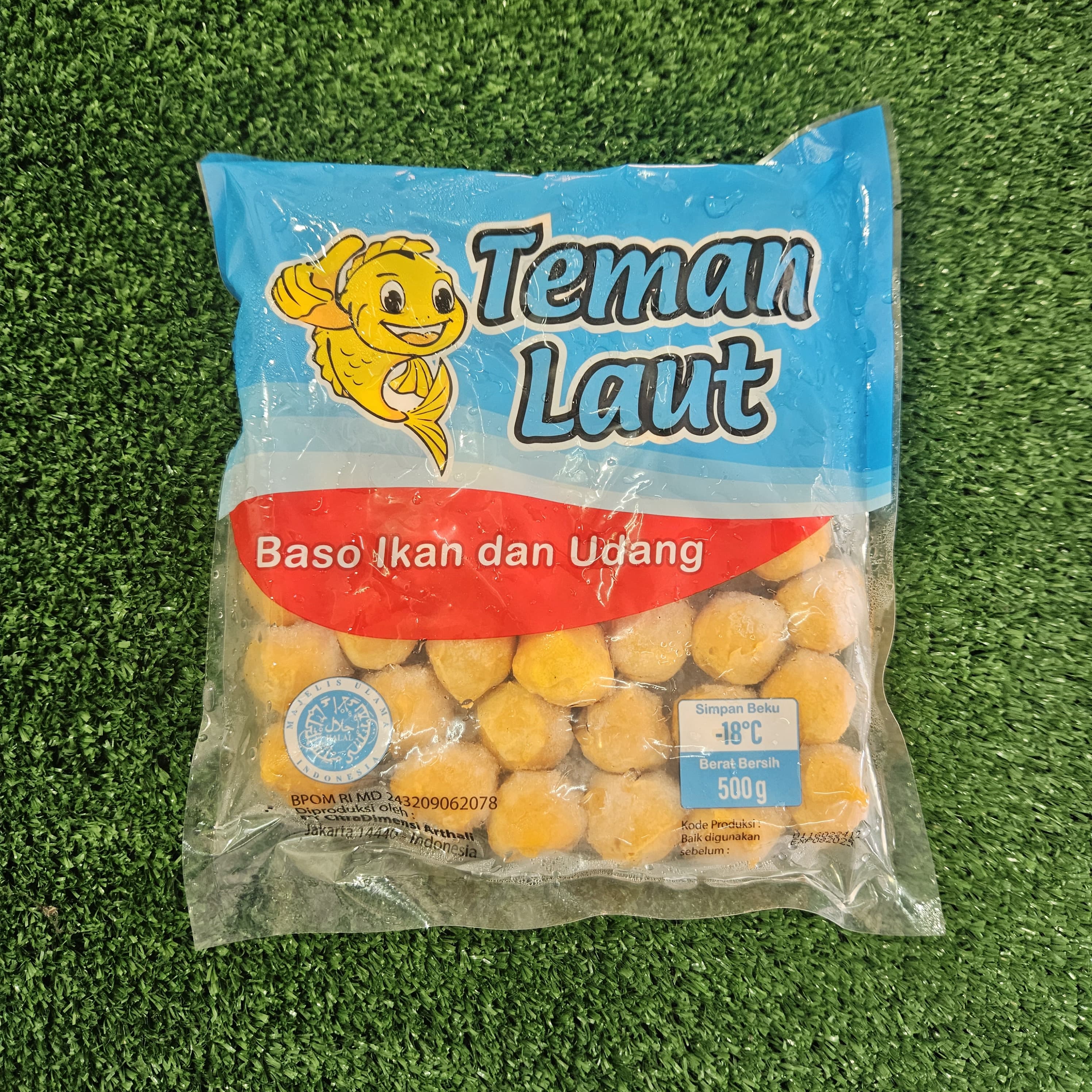 Teman laut bakso ikan udang 