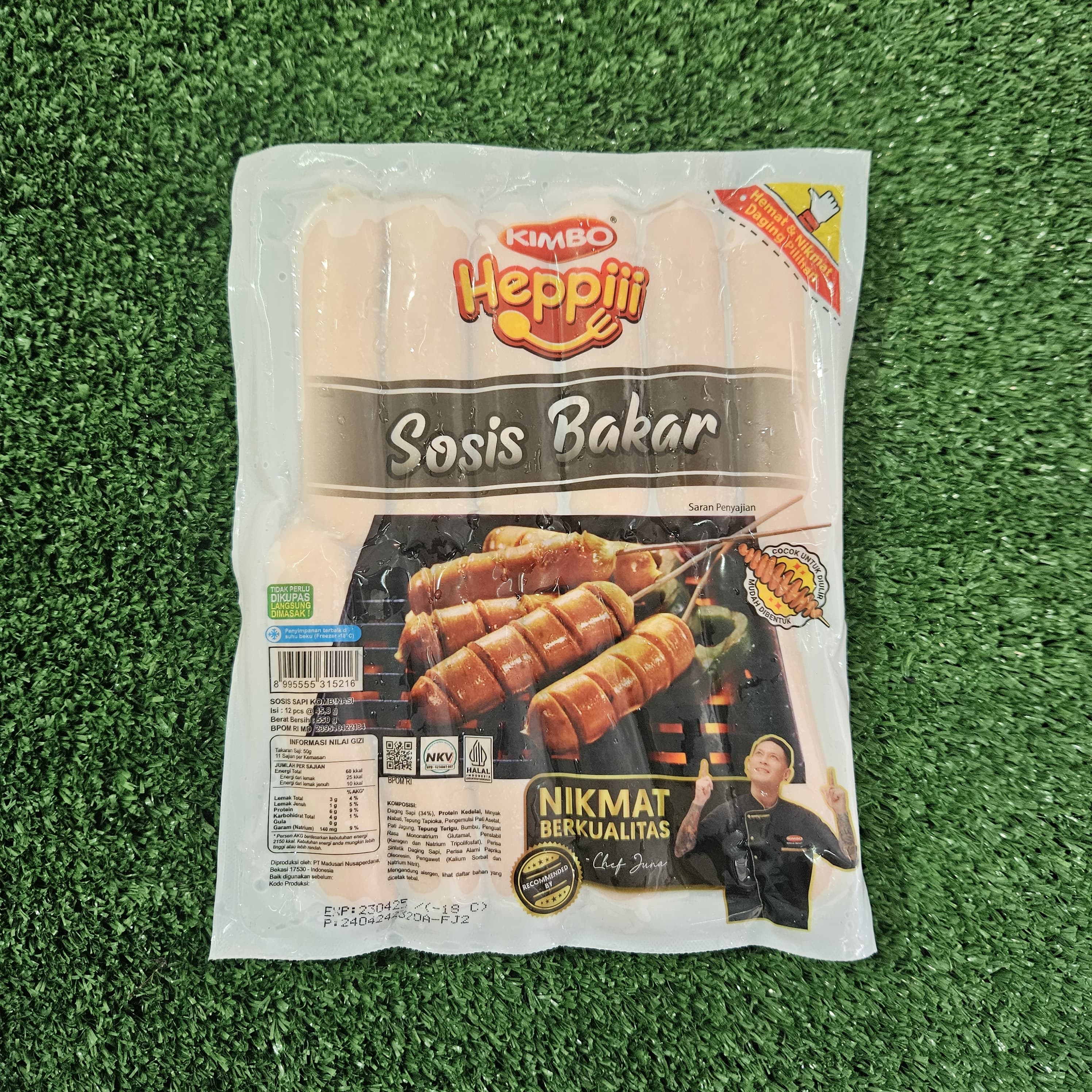 Kimbo heppiii sosis bakar rasa original 