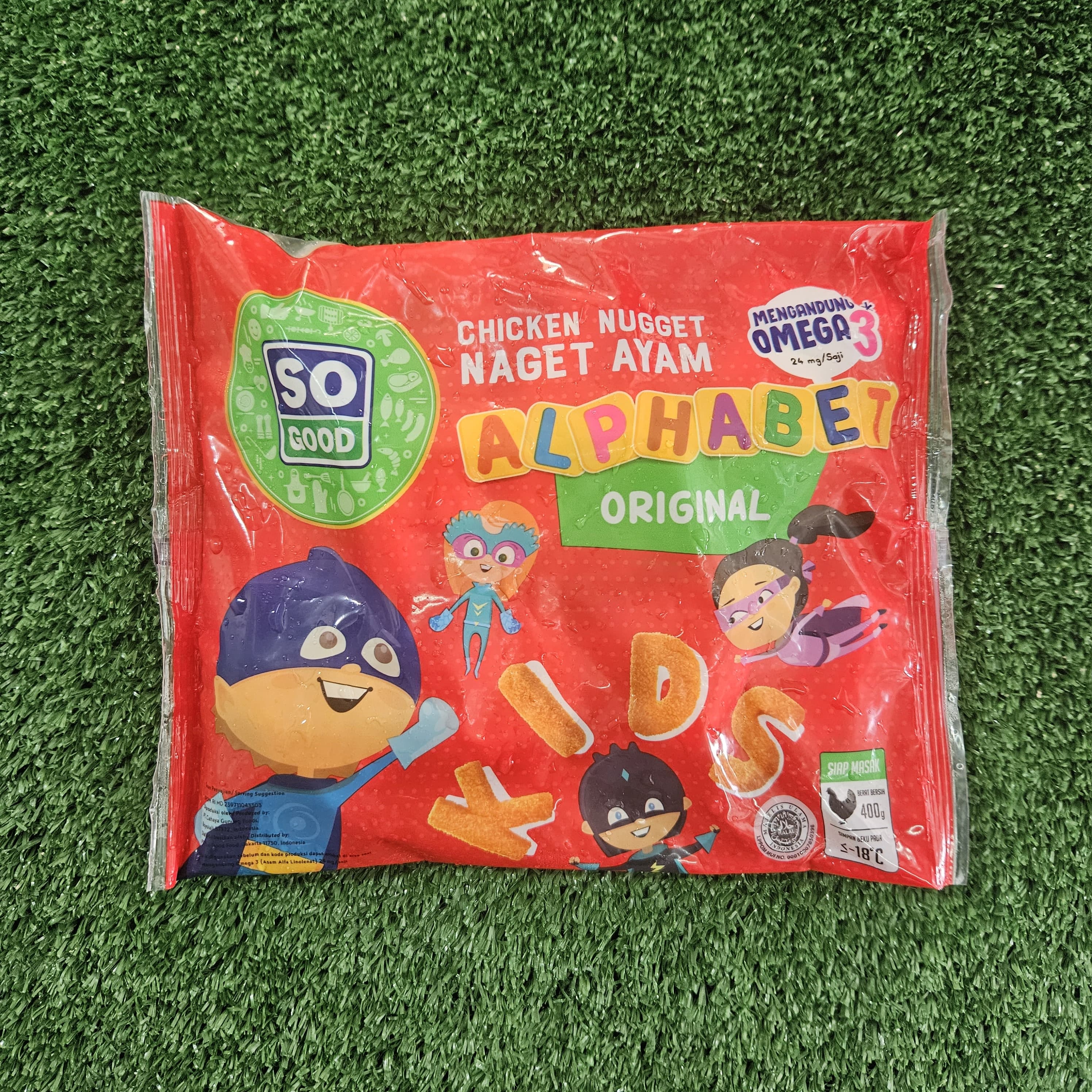 So good naget ayam alphabet 