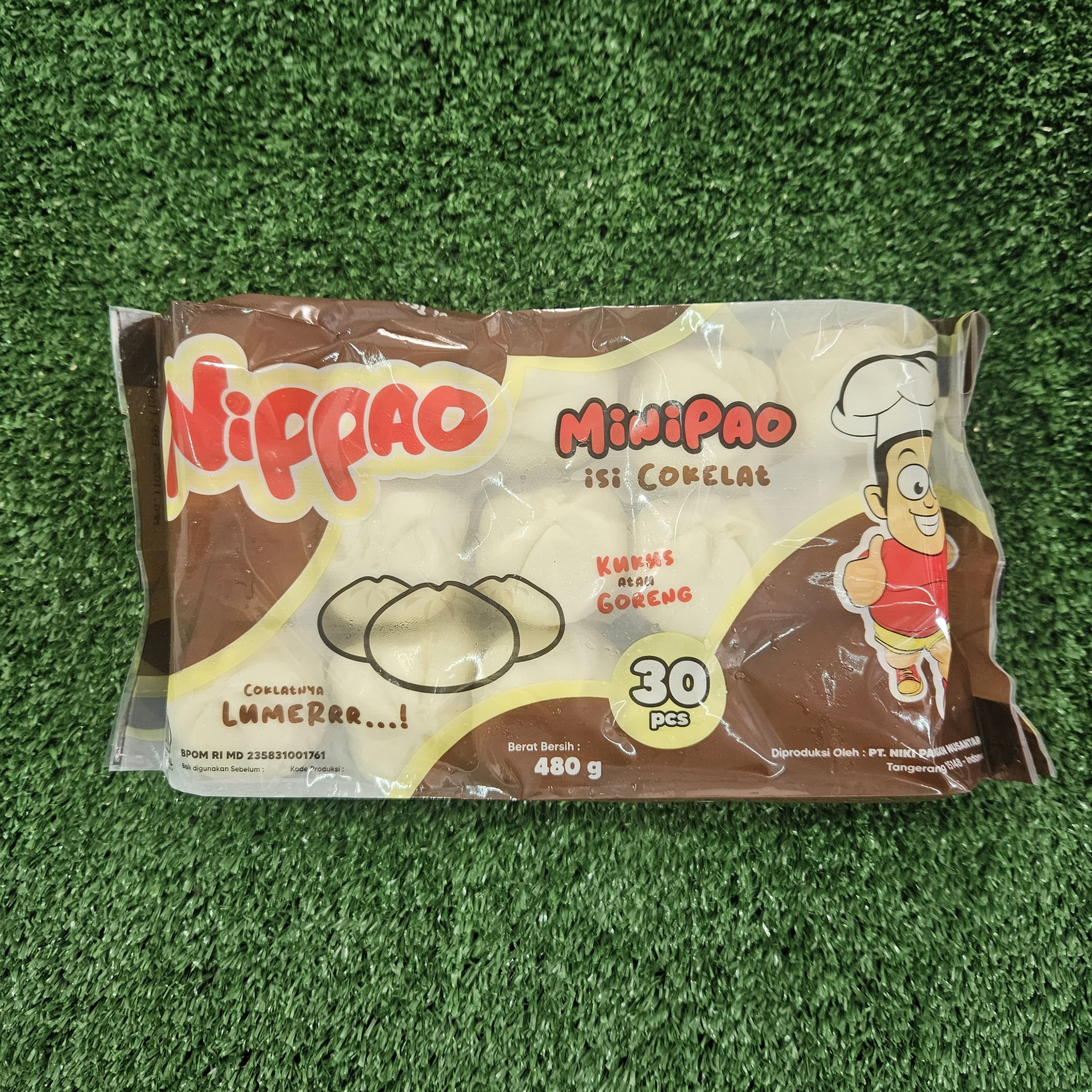 Nippao minipao coklat 