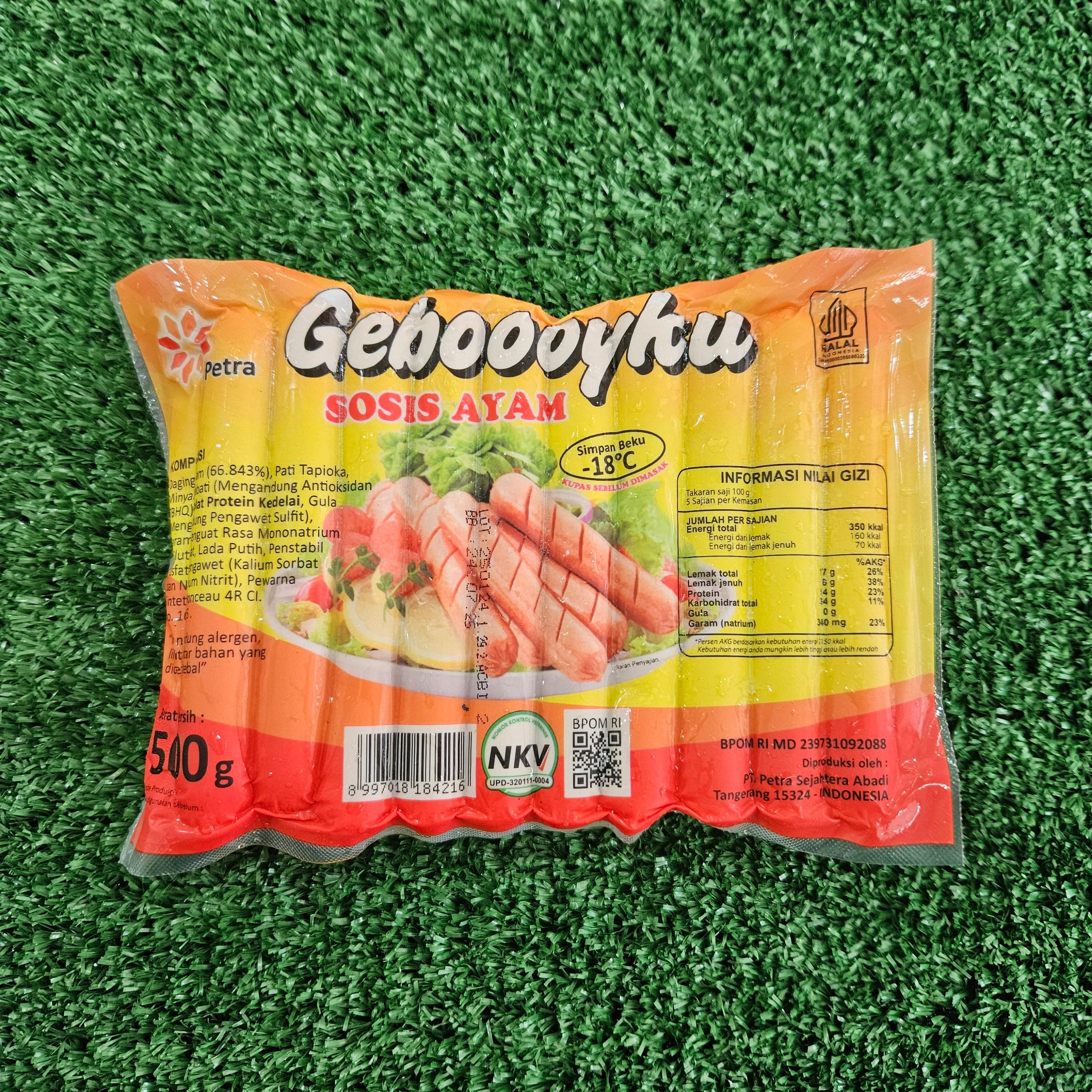 Geboooyku sosis ayam 