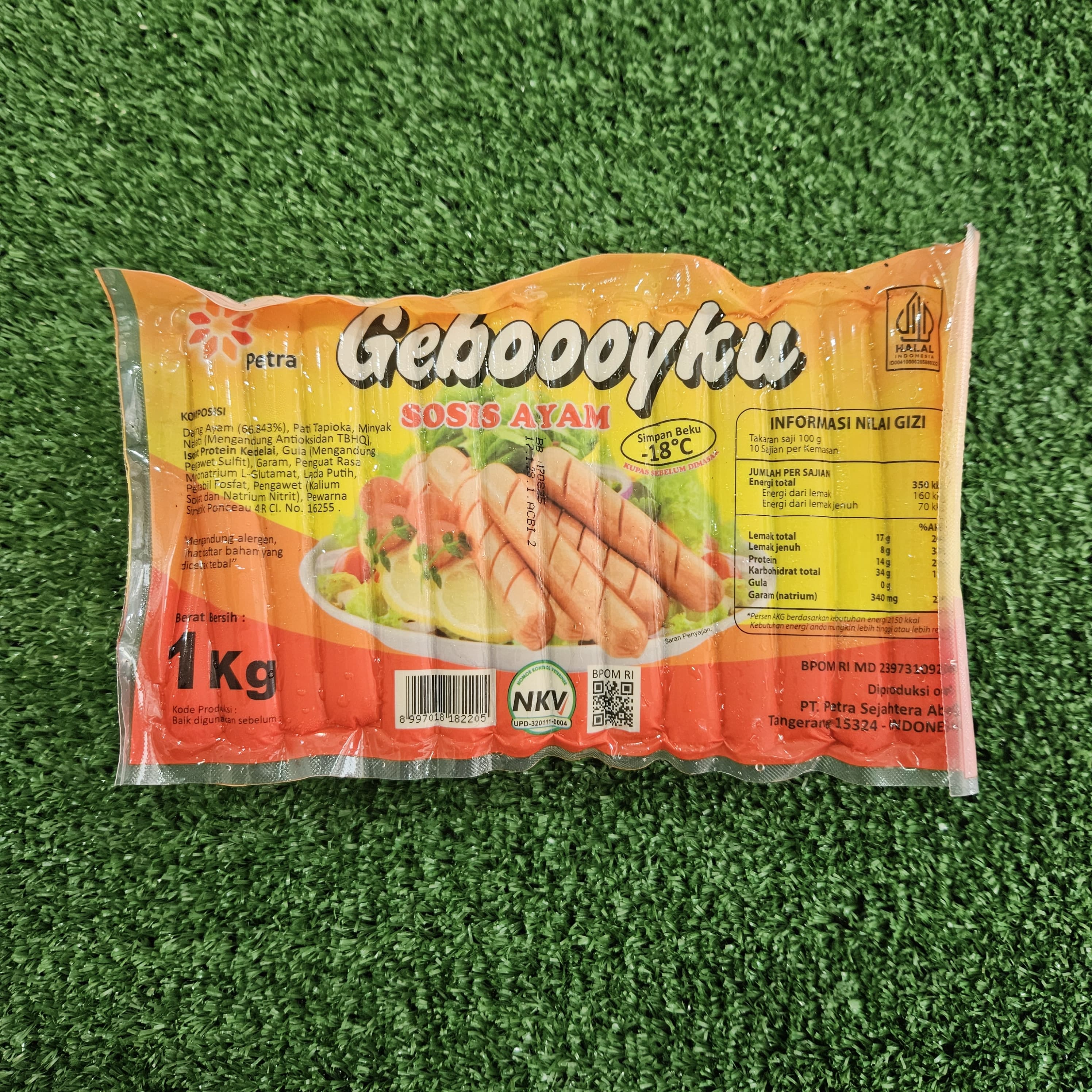Geboooyku sosis ayam